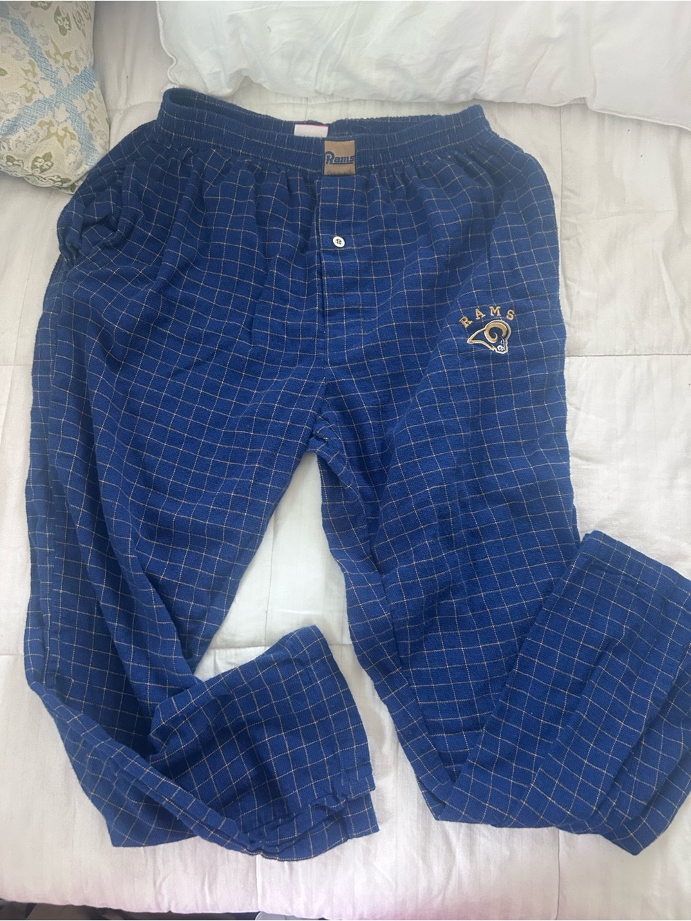 NWOT NFL LA Rams Fleece Pajama Lounge Pant SzL